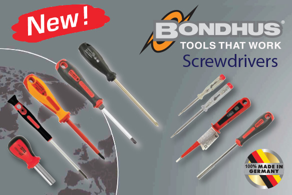 Bondhus screwdrivers - Made in Germany