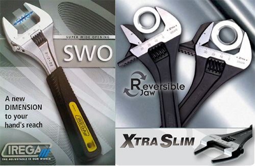 Irega SWO Super wide opening & Xtra Slim & Reversible Jaw