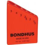 BONDHUS Bondhex Case for L-Wrenches