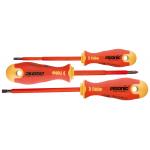 Ergonic Insulated Slotted & Phillips screwdriver set from FELO Germany