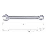 Crossman Thin combination wrench 12pt-metric