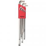 Bondhus Stubby Ball End L-Wrench Set with BriteGuard finish