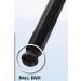 Ball End inserts into a screw at a 25 degree angle and allows tool to work in hard to reach places