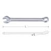 Crossman Thin combination wrench 12pt-metric